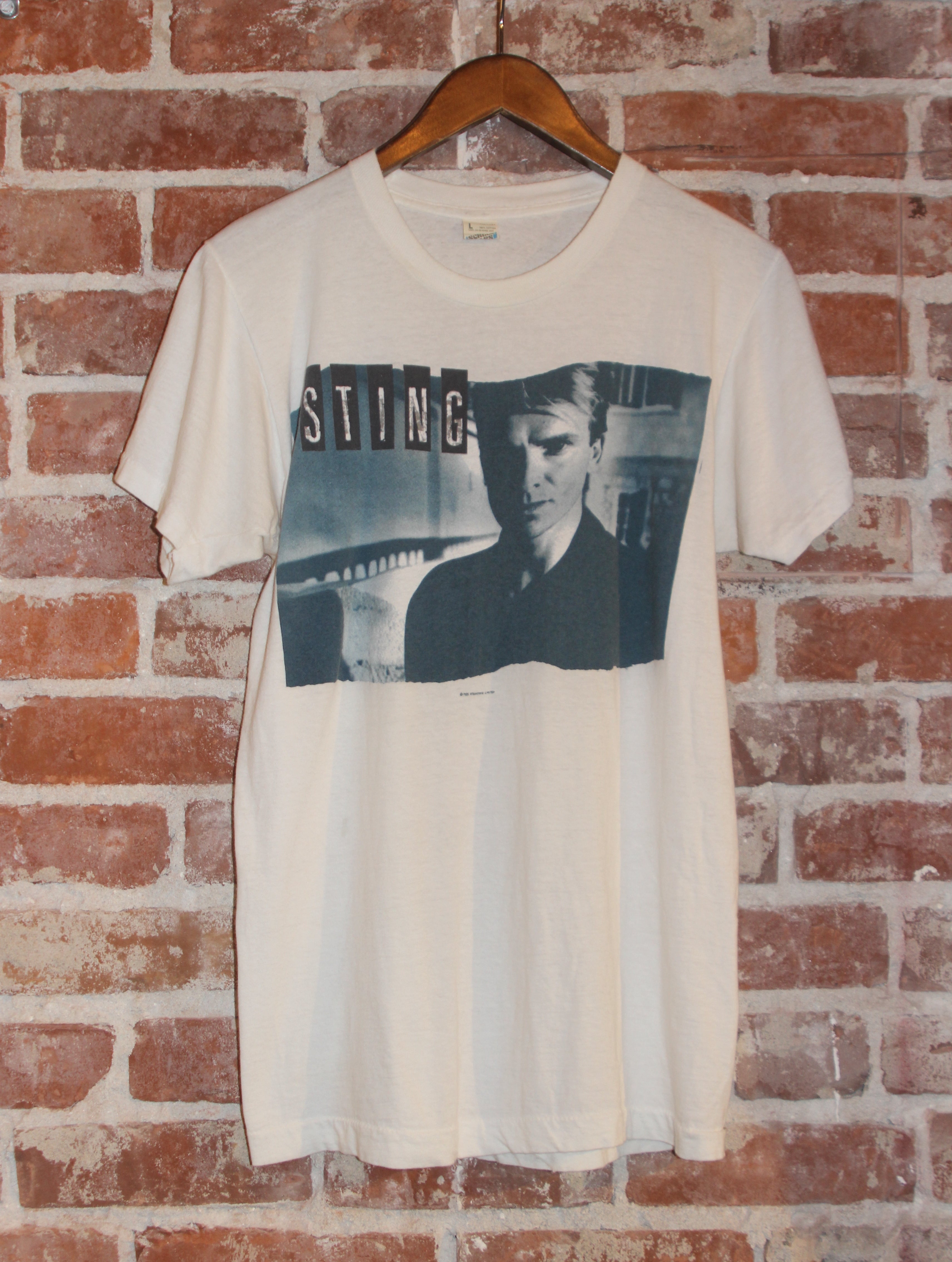 1985 Sting The Dream of the Blue Turtles Tour Shirt – Animal House Venice