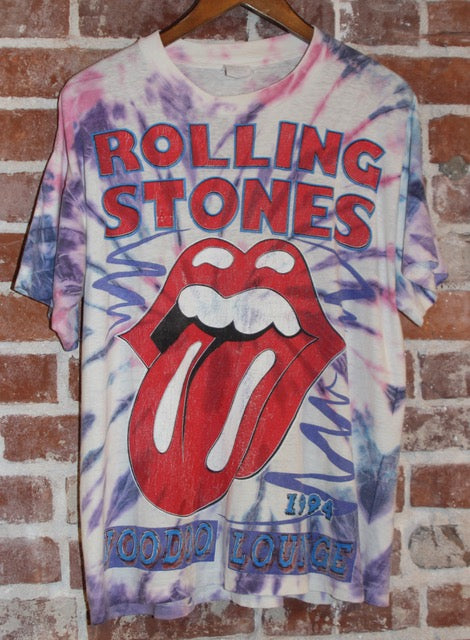 1994 Tie Dye Voodoo Lounge Rolling Stones Concert Shirt