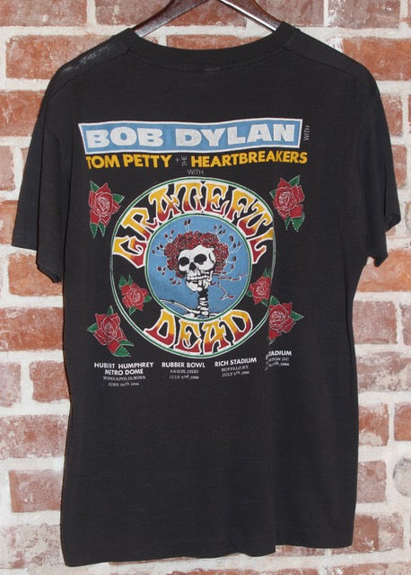 1986 Bob Dylan, Tom Petty and Grateful Dead Tour shirt